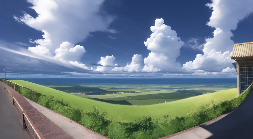 昼の空の背景イラスト11,Background Illustration of Daytime sky11,白天的天空的背景图11,낮 하늘 배경 그림11