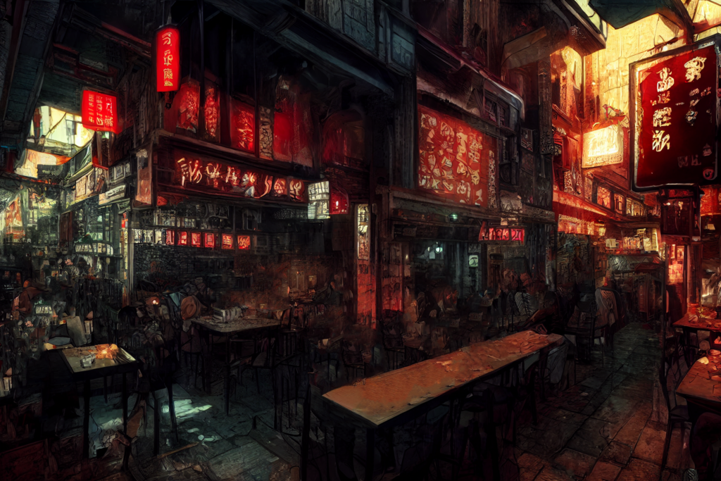 露店の背景イラスト05,Background Illustration of Street stalls05