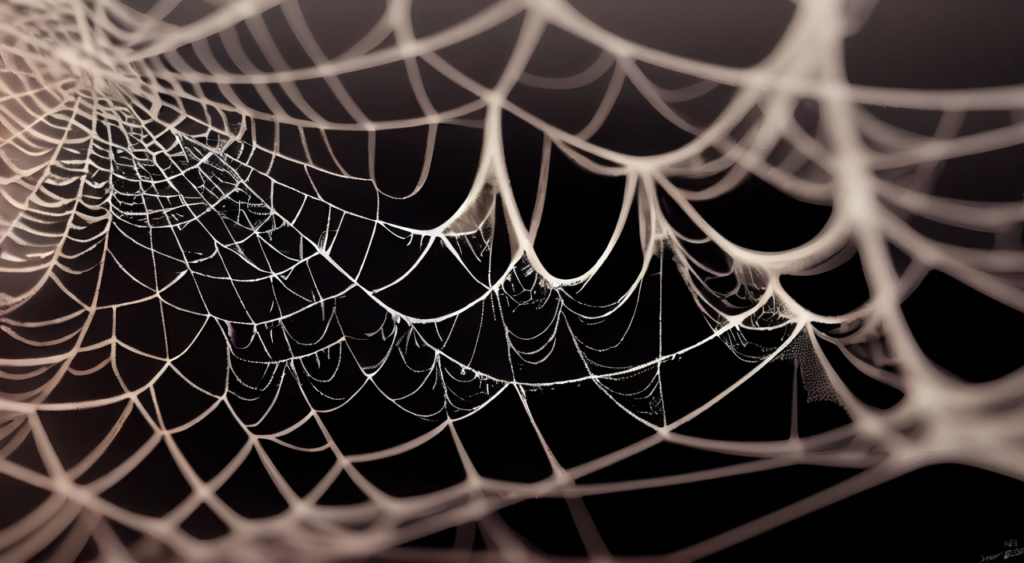 ハロウィン（蜘蛛の巣）の背景イラスト04,Background Illustration of Halloween (spider web)04,万圣节（蜘蛛网）的背景图04,할로윈 (스파이더 웹) 배경 그림04