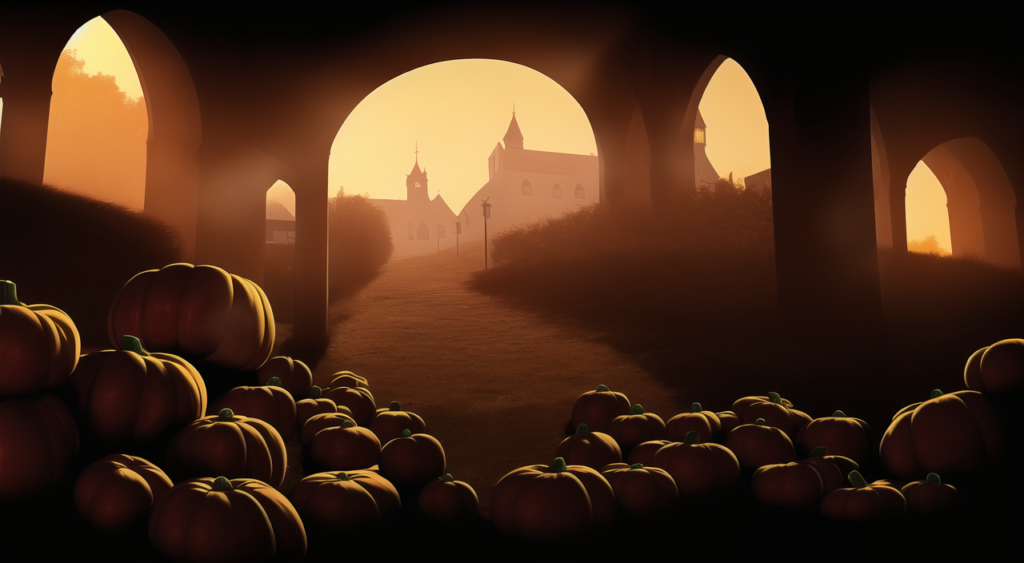 ハロウィン（その他）の背景イラスト11,Background Illustration of Halloween (other)11,万圣节（其他）的背景图11,할로윈 (기타) 배경 그림11