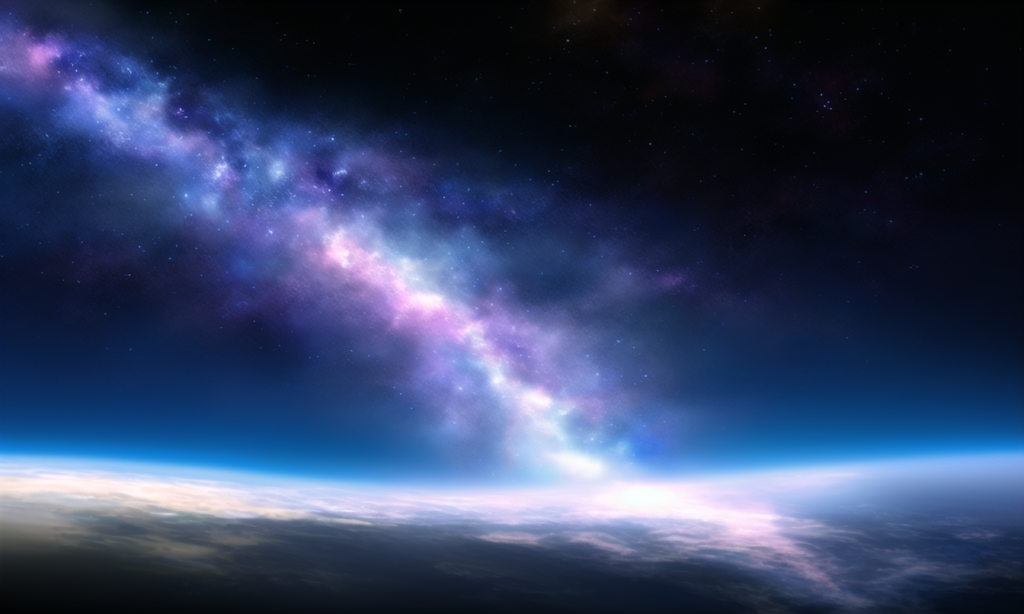 天の川の背景イラスト03,Background Illustration of Milkyway03,"银河"的背景说明03,은하수 배경 그림03