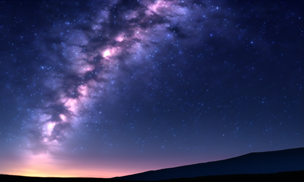 天の川の背景イラスト09,Background Illustration of Milkyway09,"银河"的背景说明09,은하수 배경 그림09