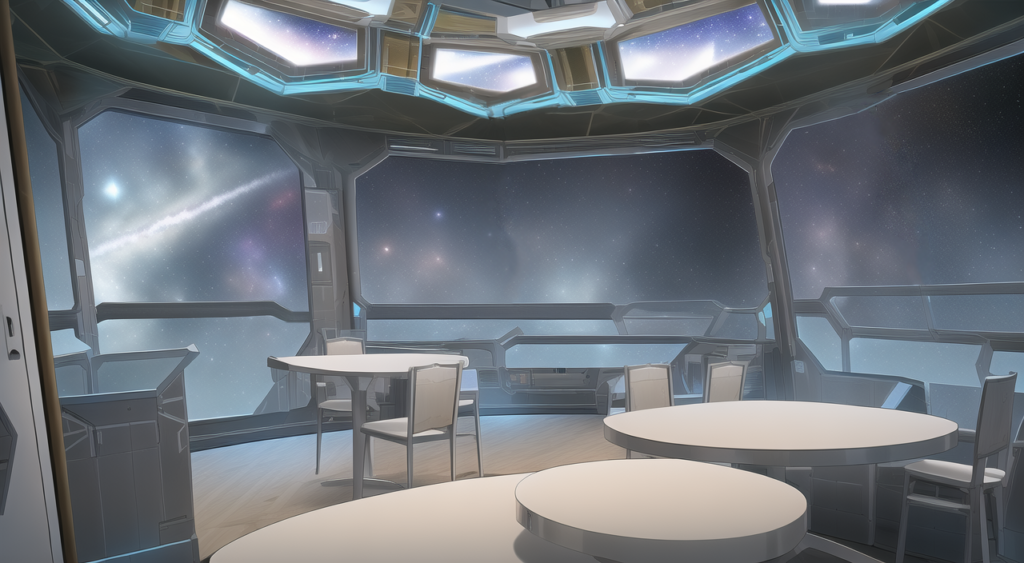 宇宙船内部の背景イラスト18,Background Illustration of Inside the spaceship18,在太空飞船内的背景图18,우주선 내부 배경 그림18