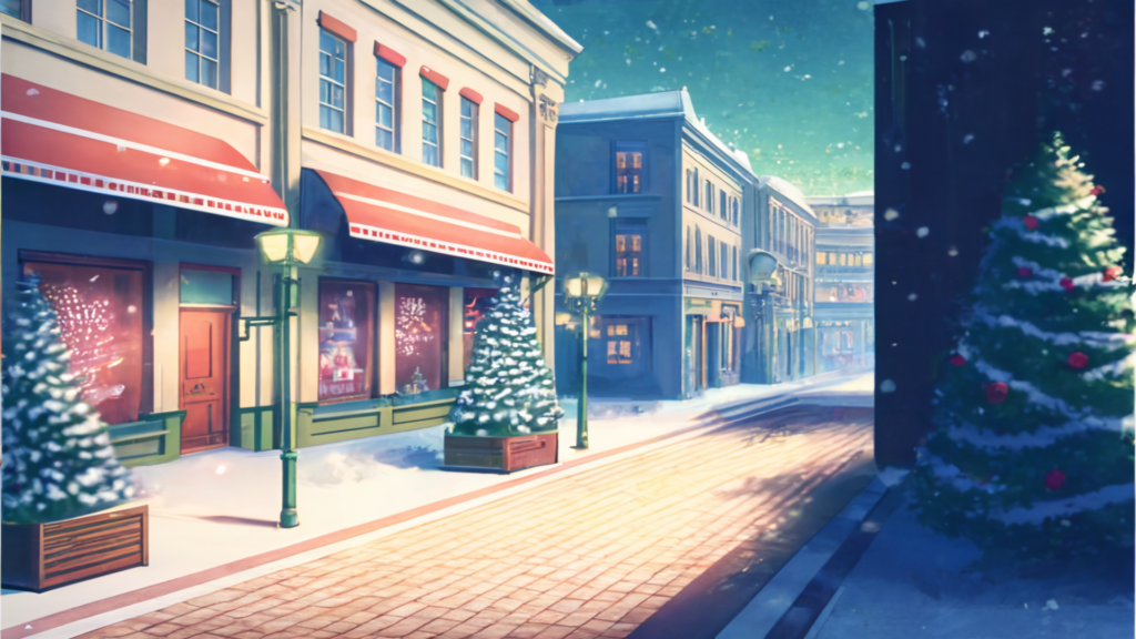 クリスマスの背景イラスト03,Background Illustration of Christmas03,圣诞节的背景图03,크리스마스 배경 그림03