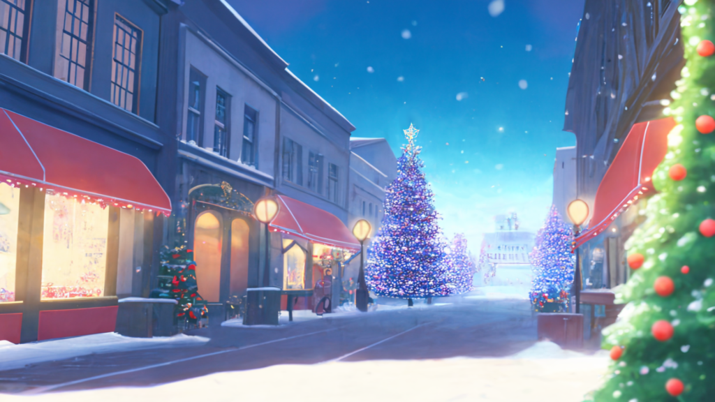 クリスマスの背景イラスト09,Background Illustration of Christmas09,圣诞节的背景图09,크리스마스 배경 그림09