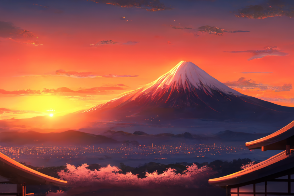新年の初日の出の背景イラスト01,Background Illustration of The first sunrise of the New Year01,新年的第一个日出的背景图01,새해의 첫 번째 일출 배경 그림01