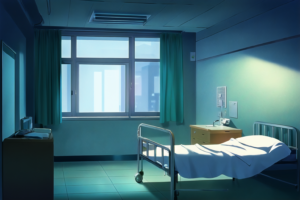 病室、病院の部屋の背景イラスト14