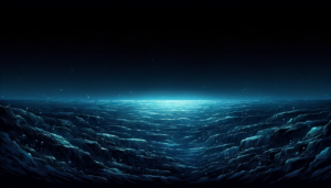 深海の背景イラスト
